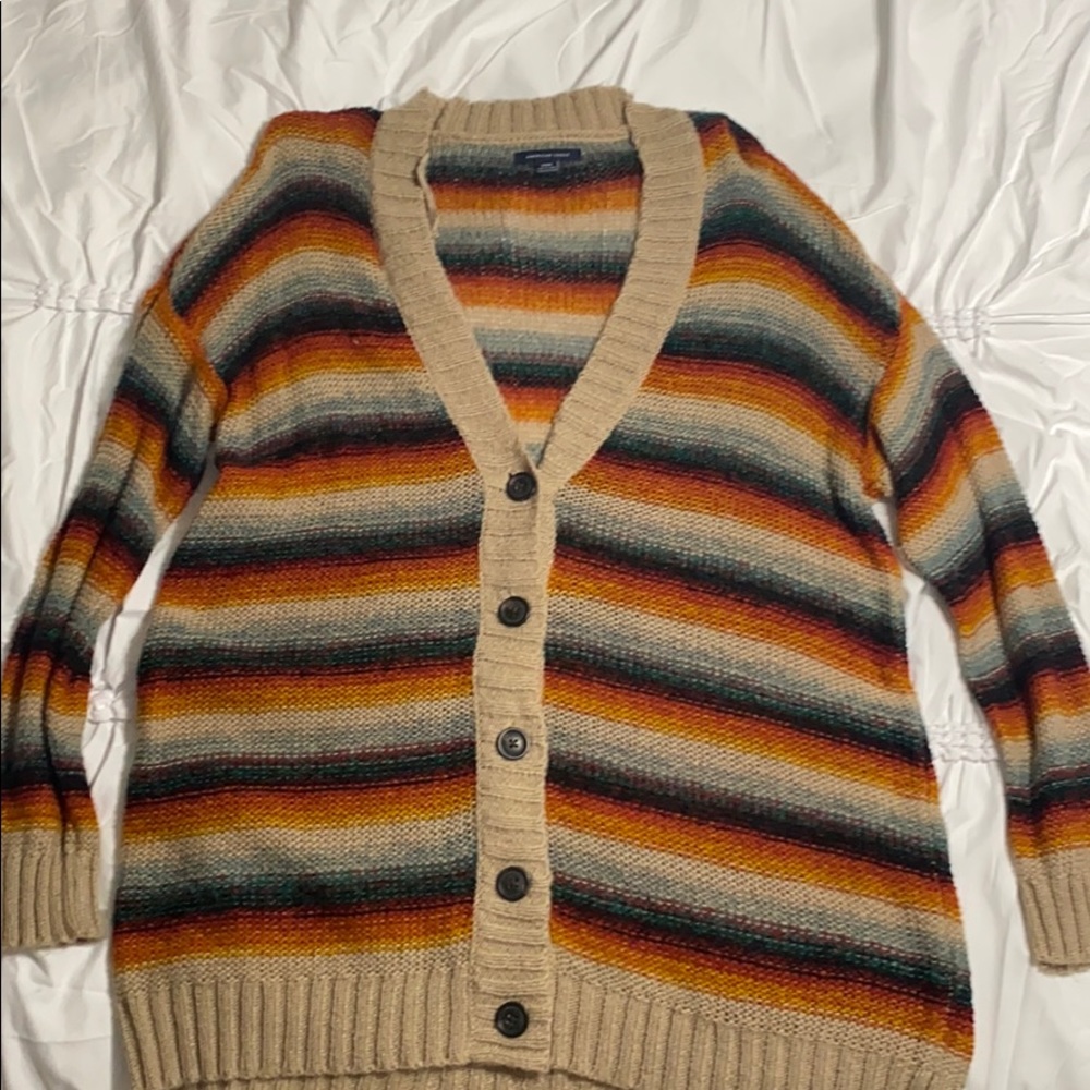 Striped Cardigan